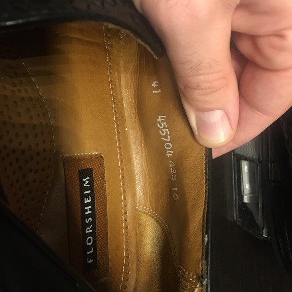 Florsheim leather tassel loafers size 9 1/2 - Picture 2 of 4